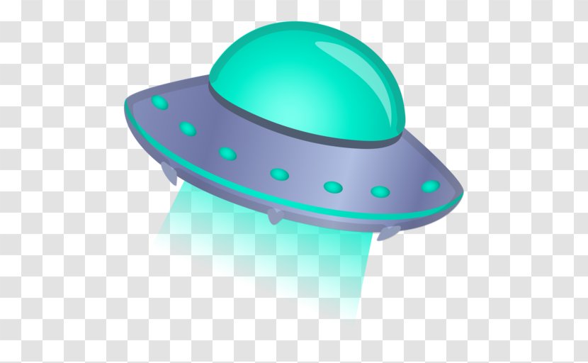 Emoji Unidentified Flying Object Saucer Square Coloring Thepix - Aqua - Ufo Transparent PNG