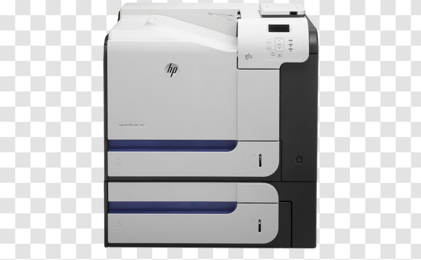 Hewlett-Packard HP Inc. LaserJet Enterprise 500 M551xh Printer Color Printing - Laser - Hewlett-packard Transparent PNG