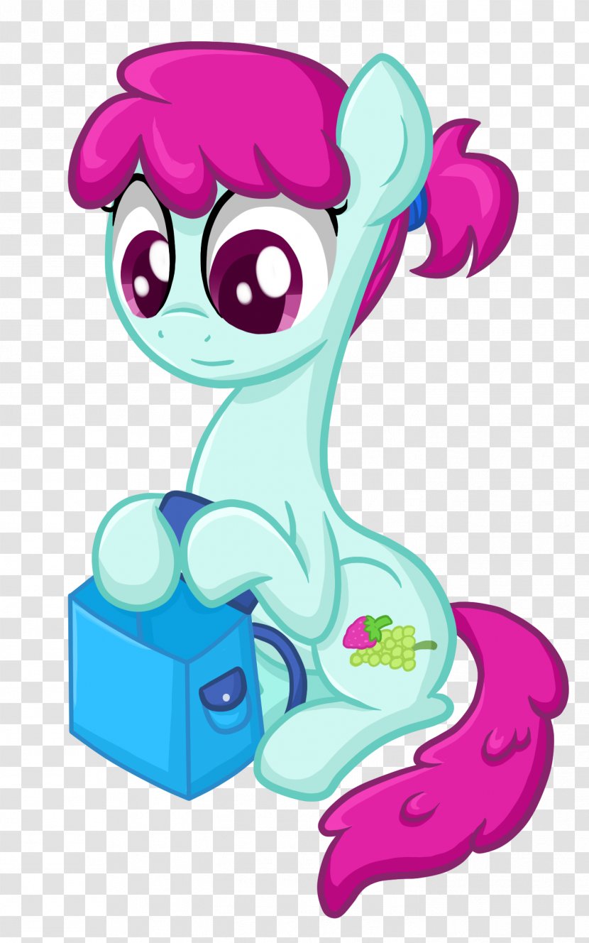 Pony Grape Strawberry Horse Cutie Mark Crusaders - Watercolor Transparent PNG