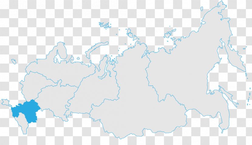 Southern Federal District Autonomous Okrugs Of Russia Wikipedia North Caucasian Map - World - карта россии Transparent PNG