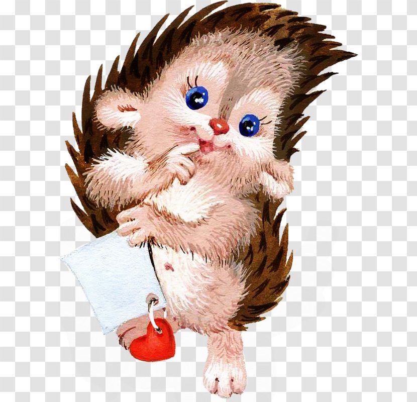 Hedgehog Animal Illustration - Fictional Character - Cartoon Transparent PNG