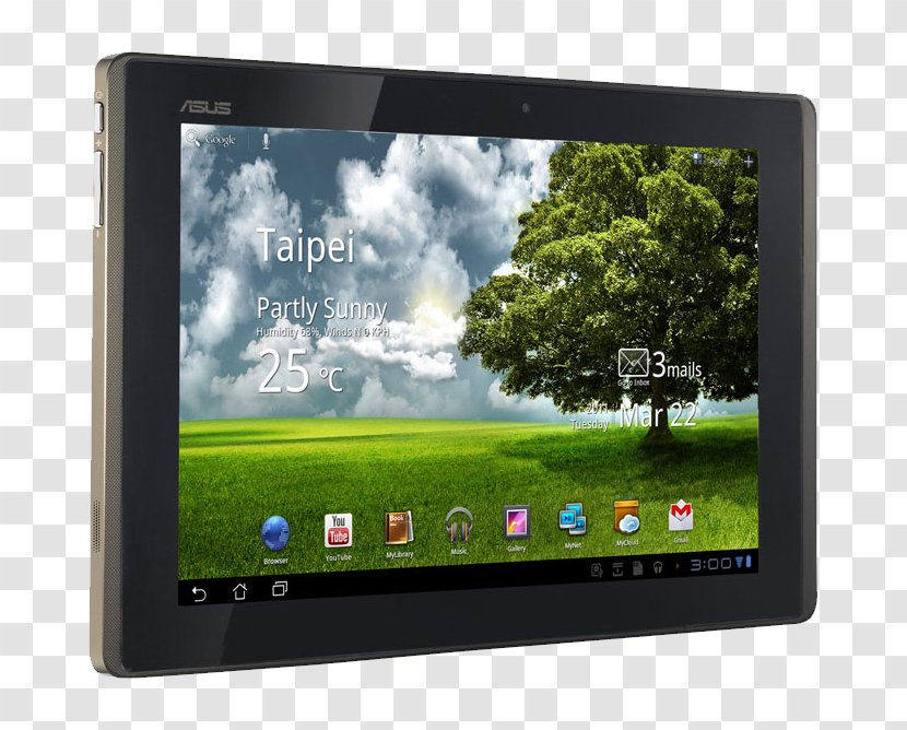 Asus Eee Pad Transformer Prime TF300T 华硕 Computer Android - Tablet Computers Transparent PNG