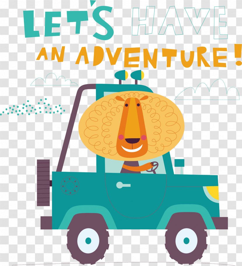 Cartoon Jeep Vector - Clip Art - Pattern Transparent PNG