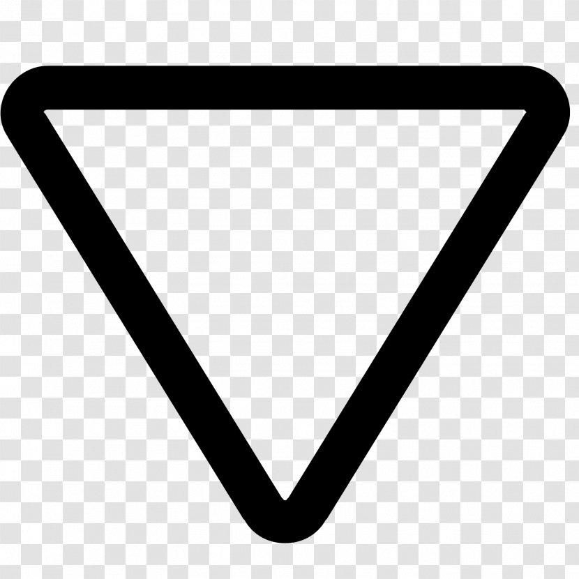 Yield Sign Symbol Clip Art - Y Transparent PNG