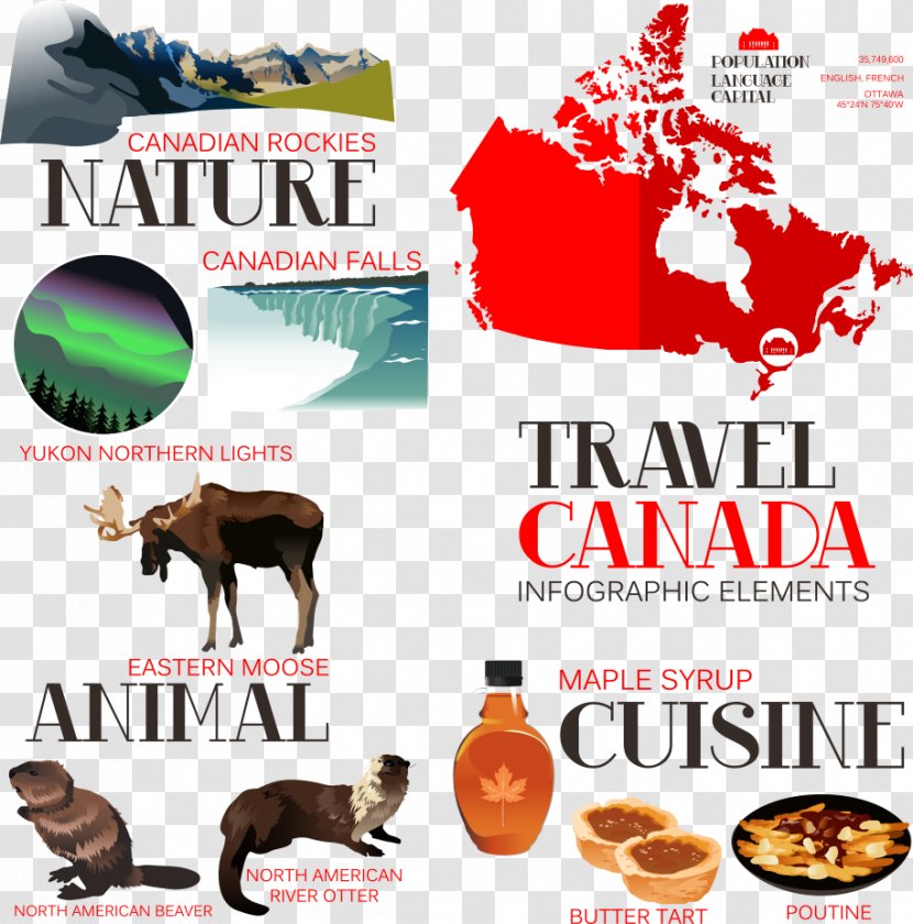 Canada Map Clip Art - Brand - Vector Specialty Transparent PNG