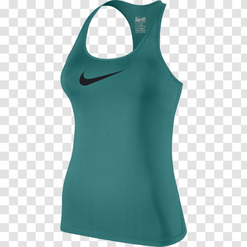T-shirt Sleeveless Shirt Adidas Top - Nike Swoosh Transparent PNG