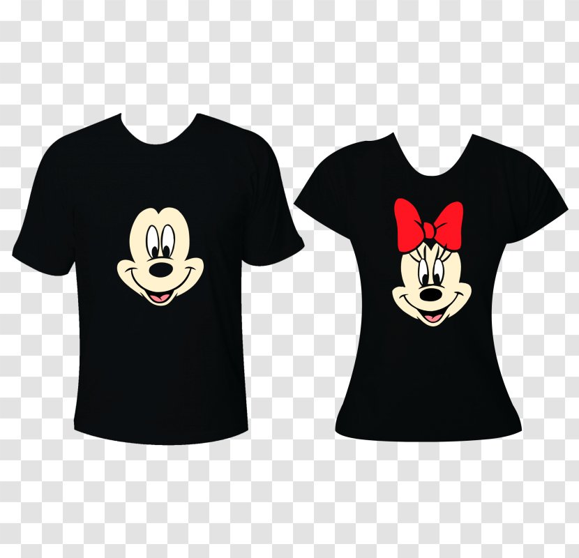 T-shirt Mickey Mouse Minnie Hoodie The Walt Disney Company - Fictional Character Transparent PNG