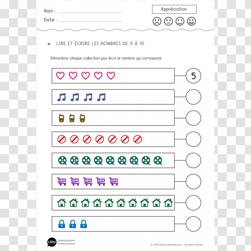 École Maternelle Grande Section Mathematics Petite Cours Préparatoire Transparent PNG