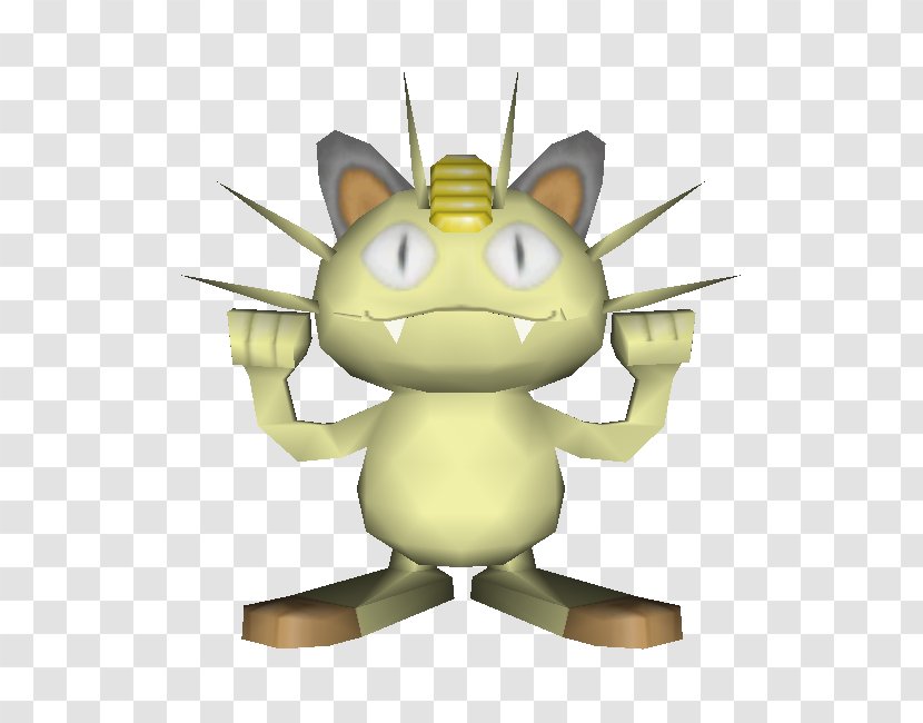 Nintendo 64 Video Games Role-playing Game - Meowth - Pokedex Transparent PNG