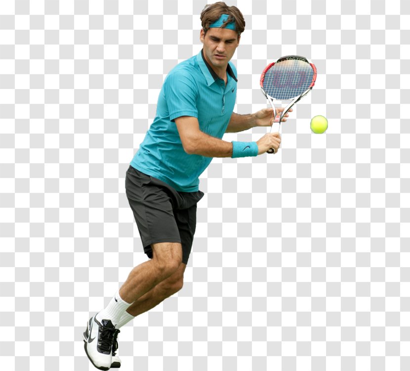Roger Federer Tennis Player - Athlete - Clipart Transparent PNG