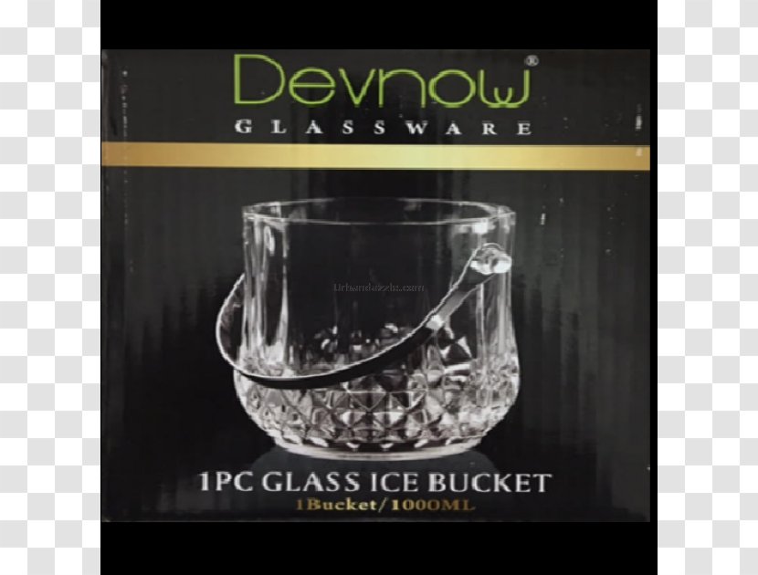 Glass Unbreakable Font - Drinkware - Ice Bucket Transparent PNG