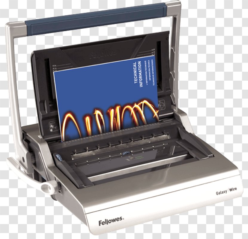 Paper Wire Binding Fellowes Brands Comb - Hole Punch Transparent PNG