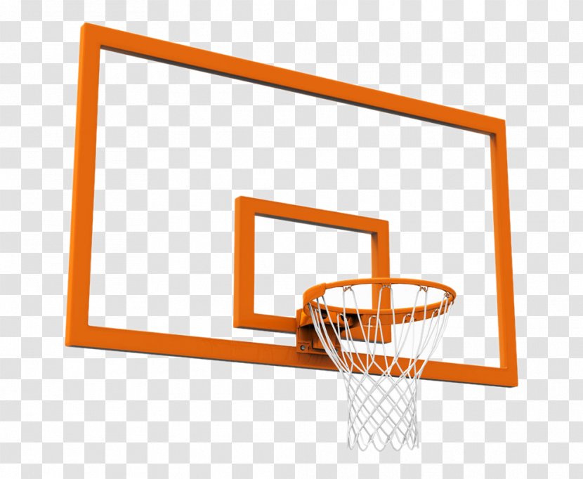 Basketball Arena Backboard Court - Three-dimensional Cartoon Transparent PNG
