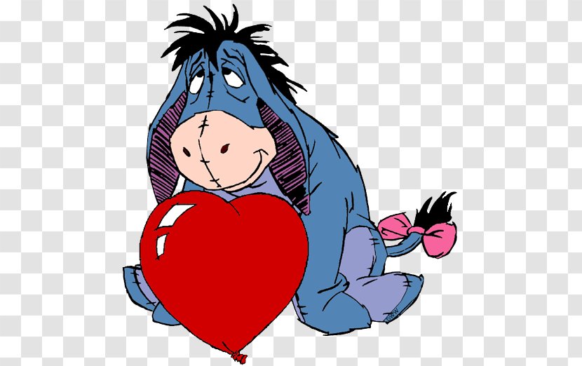 Eeyore Winnie-the-Pooh Walt Disney World Minnie Mouse Valentine's Day - Frame - Winnie The Pooh Transparent PNG