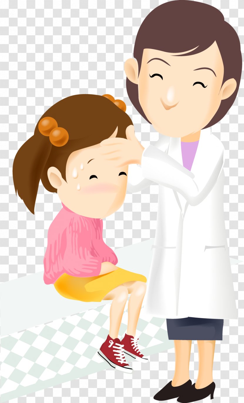 Disease Symptom Nurse - Flower - Cartoon Child Care Doctors Transparent PNG