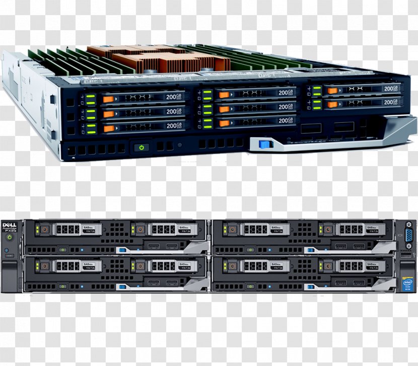 Dell PowerEdge Computer Servers VRTX Blade Server - Stereo Amplifier Transparent PNG