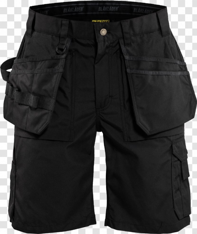 Bermuda Shorts Clothing Pants Denim - Black - Delta Work Uniforms For Men Transparent PNG