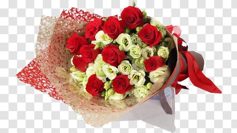 Zhengzhou Garden Roses Beach Rose White Flower - Cut Flowers - Red And Floating Material Transparent PNG