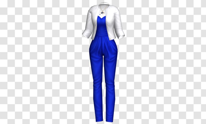Waist Sleeve Clothing Formal Wear Overall - Blue - Audition Transparent PNG