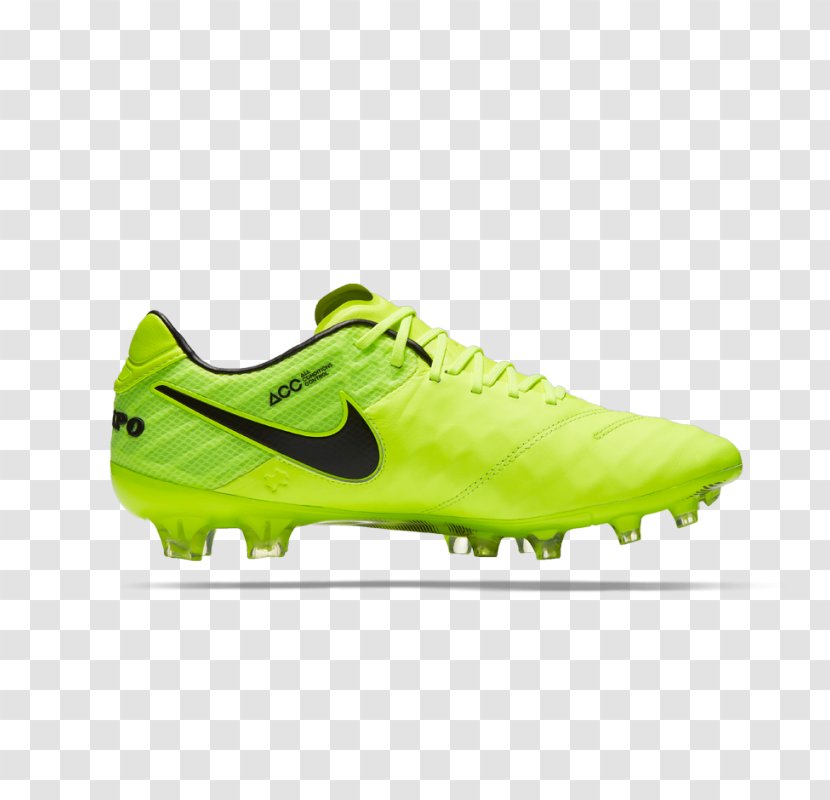Nike Air Max Tiempo Football Boot Mercurial Vapor - Yellow - Soccer Cleat Transparent PNG