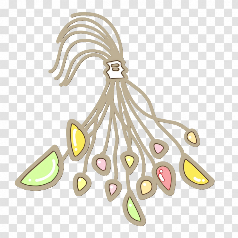Yellow Line Jewellery Human Body Transparent PNG