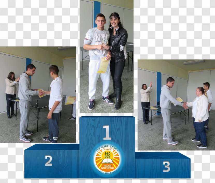 140 средно училище „Иван Богоров“ Teacher Pupil School Ping Pong - Tournament Transparent PNG