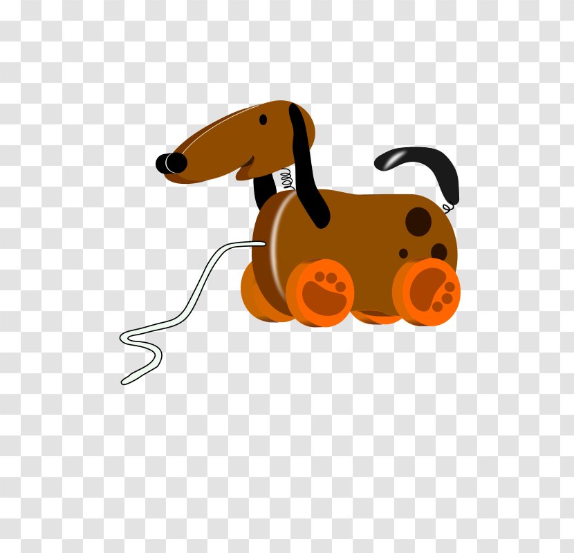 Dog Toy Puppy Clip Art - Cartoon Brown Transparent PNG
