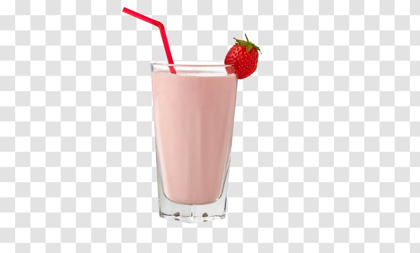 Strawberry Juice Milkshake Smoothie Health Shake - Strawberries Transparent PNG