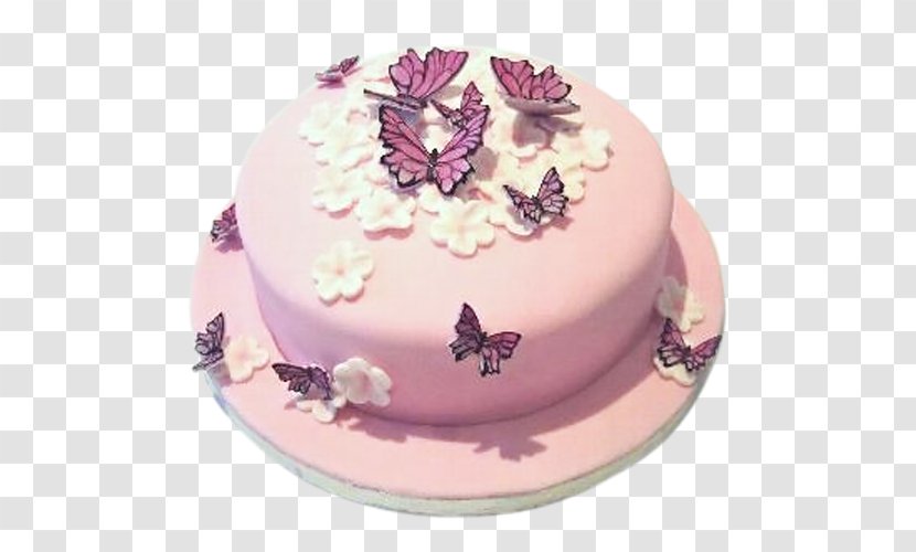Birthday Cake Royal Icing Torte Tart Decorating - Dessert Transparent PNG