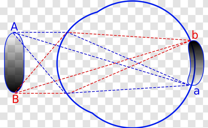 Light Focus Optics Point Retina - Ray - Fuzzy Transparent PNG