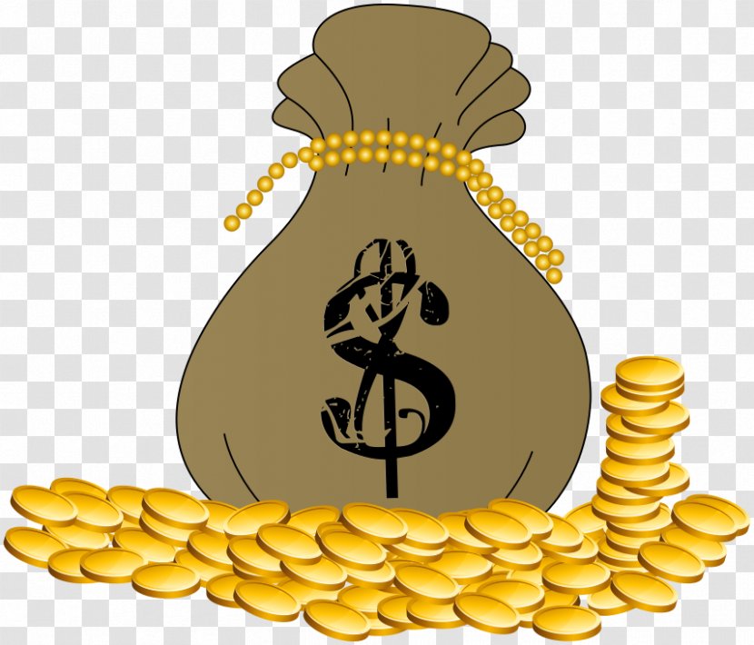 Money Bag Gold Clip Art Transparent PNG