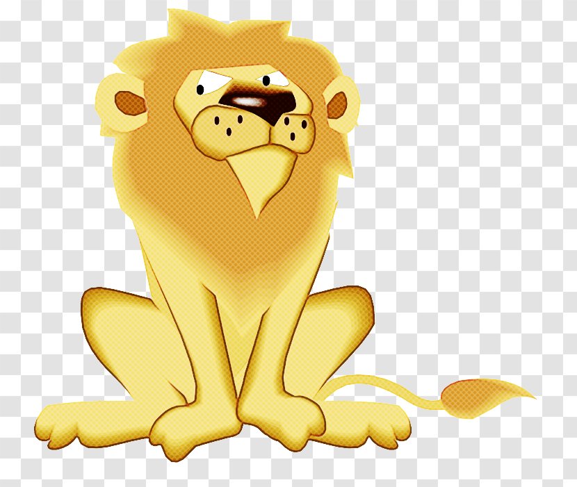 Cats Cartoon - Lion - Wildlife Roar Transparent PNG