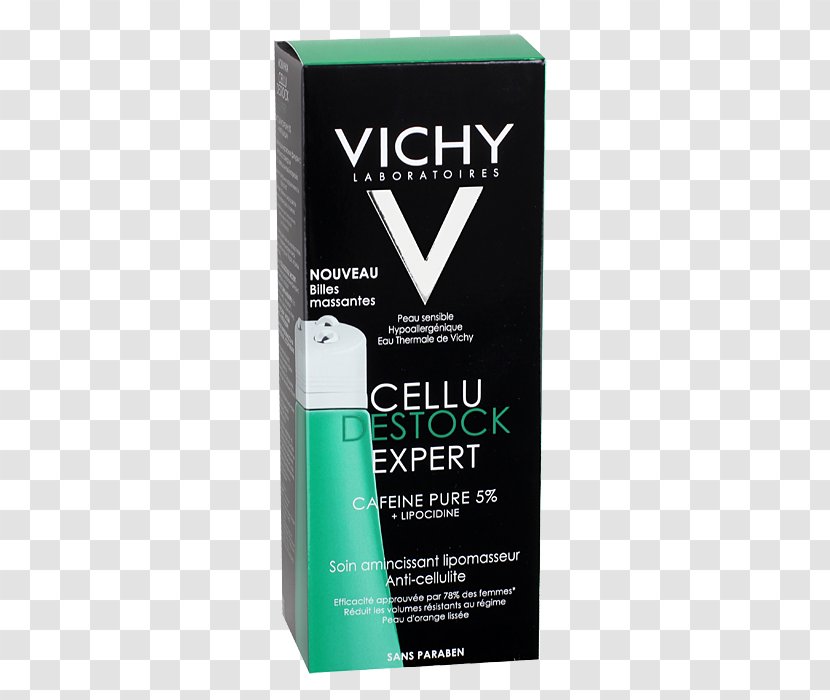 Cream Vichy Celludestock Intensive Smoothing Treatment Cellulite Deodorant - Solution - Destock Transparent PNG