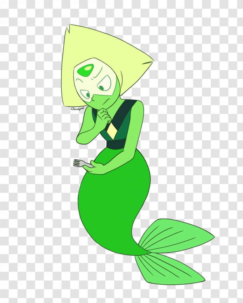 Peridot Green Fan Art - Waterworld Transparent PNG