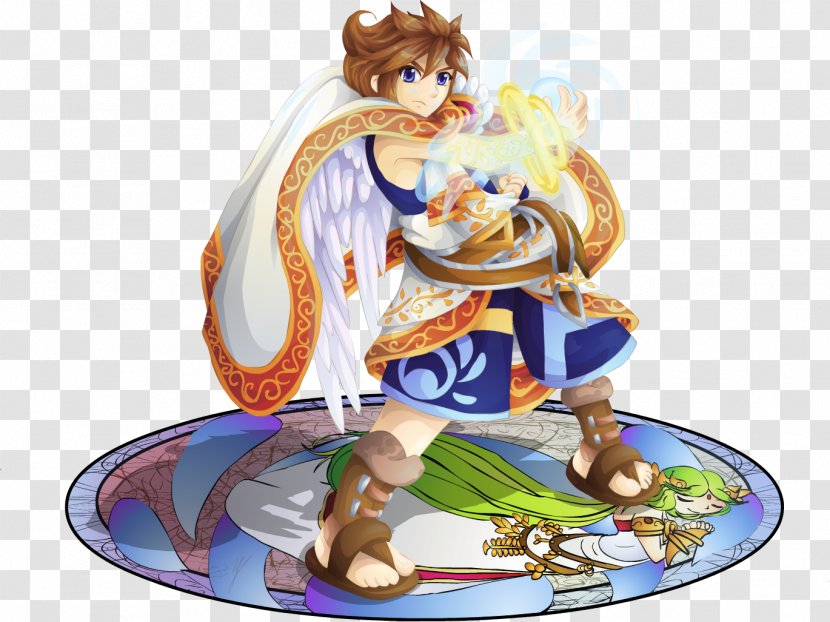 Kid Icarus: Uprising Super Smash Bros. For Nintendo 3DS And Wii U Link Pit - Mythical Creature Transparent PNG