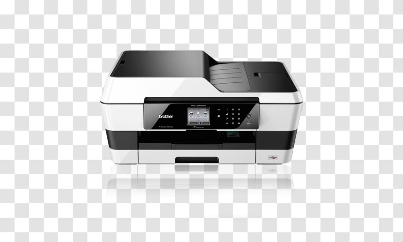 Multi-function Printer Brother Industries Inkjet Printing Image Scanner Transparent PNG