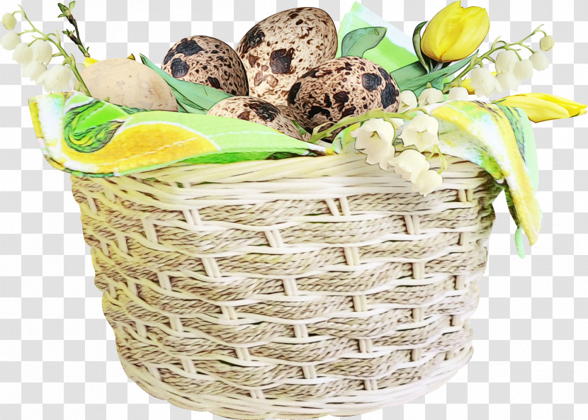 Gift Basket Basket Hamper Storage Basket Wicker Transparent PNG