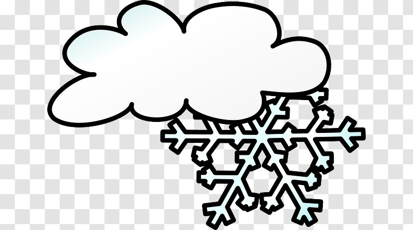 Snow Winter Storm Clip Art - Silhouette Transparent PNG