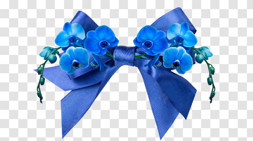 Stock Photography Blue Clip Art - Hair Accessory - Flower Transparent PNG