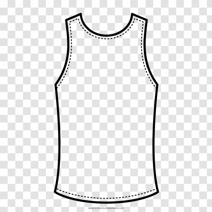 Sleeveless Shirt T-shirt Drawing Blouse Transparent PNG