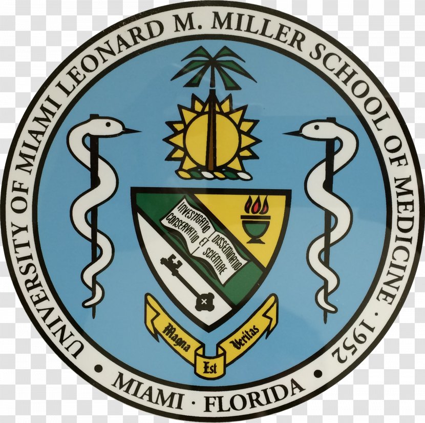University Of Miami Leonard M. Miller School Medicine Florida International Academic Degree - Area - Seal Transparent PNG