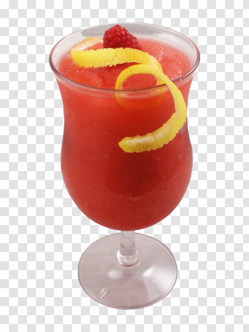 Cocktail Garnish Sea Breeze Daiquiri Strawberry Juice Batida - Drink Transparent PNG