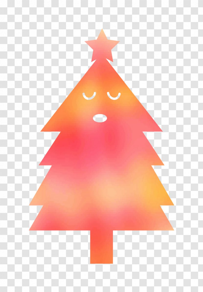 Paper Christmas Tree Day Ornament - Colorado Spruce Transparent PNG