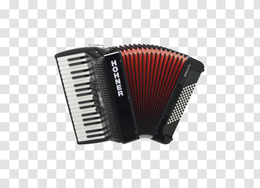 Hohner Piano Accordion Musical Instruments Chromatic Button - Silhouette Transparent PNG