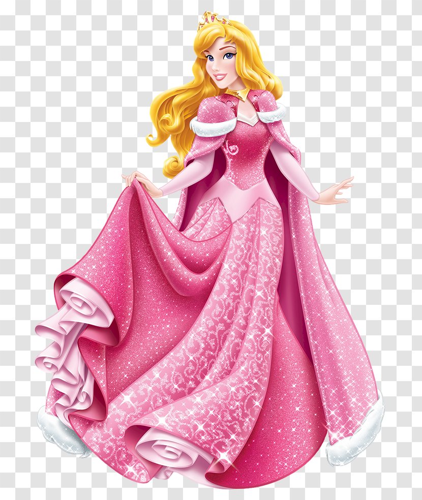 Princess Aurora Belle Jasmine Cinderella Disney - Figurine - Sleeping Cliparts Transparent PNG