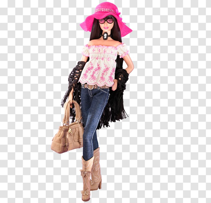 Anna Sui Boho Barbie Doll And Ken As Arwen Aragorn In The Lord Of Rings Designer Boho-chic Transparent PNG