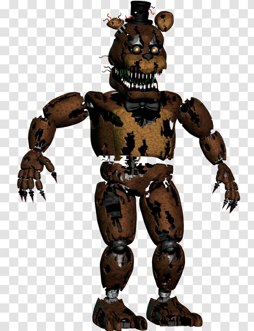 Five Nights At Freddy's 4 Freddy Fazbear's Pizzeria Simulator Nightmare Jump Scare - Fictional Character - Costume Transparent PNG