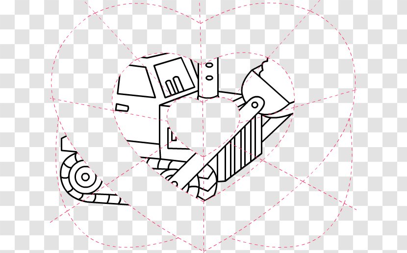 Paper Coloring Book Caterpillar Inc. Bulldozer - Cartoon Transparent PNG