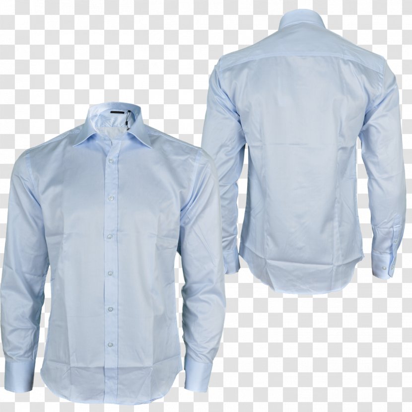 Dress Shirt T-shirt Collar Sleeve - White Transparent PNG