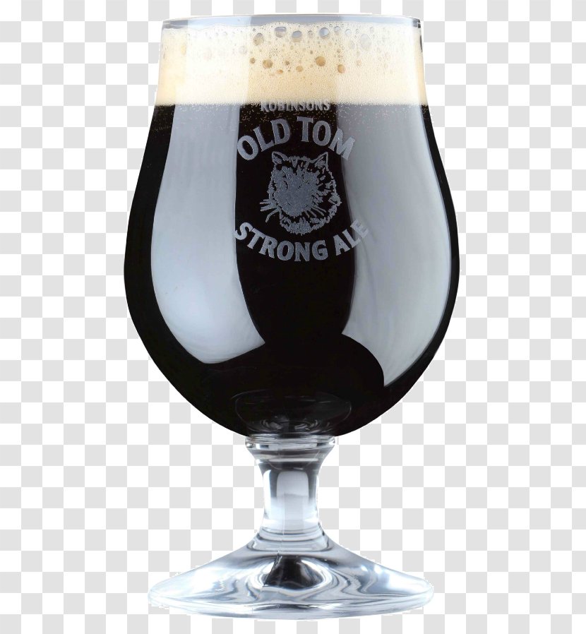 Stout Beer Ale Wine Glass - Olive Oil Mash Transparent PNG